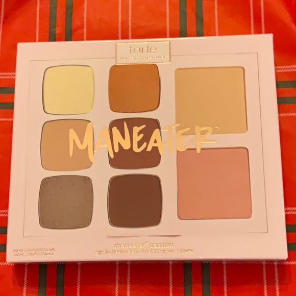 NWT Tarte Maneater passion Eyeshadow Palette - Neutral Shades - Picture 1 of 3
